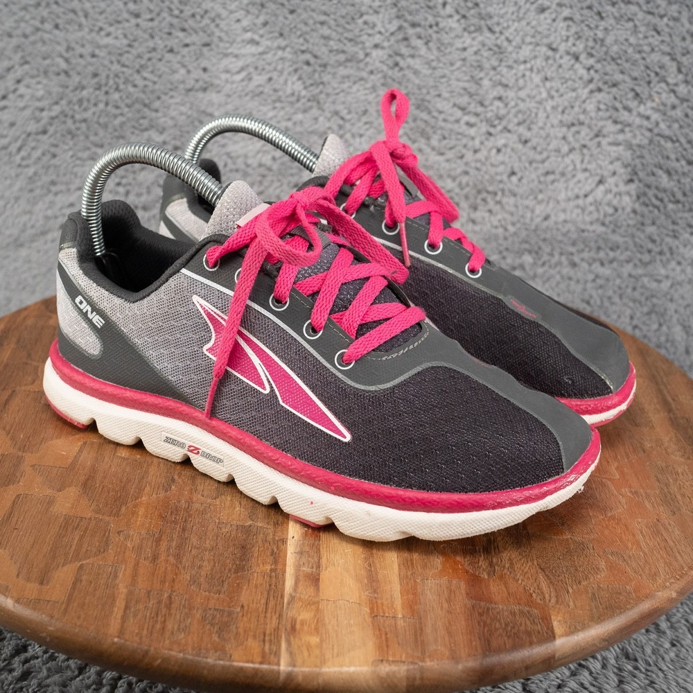 Altra One 2.5 Youth US 5.5 EU 38 Running Shoes Zero Drop A4623-5 Gray Pink